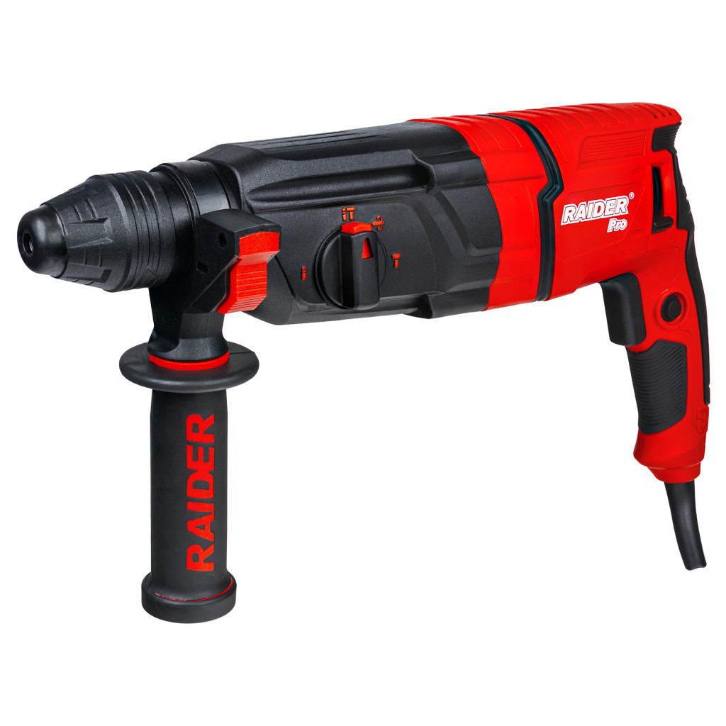 Перфоратор 900W 2.8kg 28mm 3,2J 4функции ABC куфар RAIDER PRO RDP-HD60 – Raider Power Tools – снимка 1