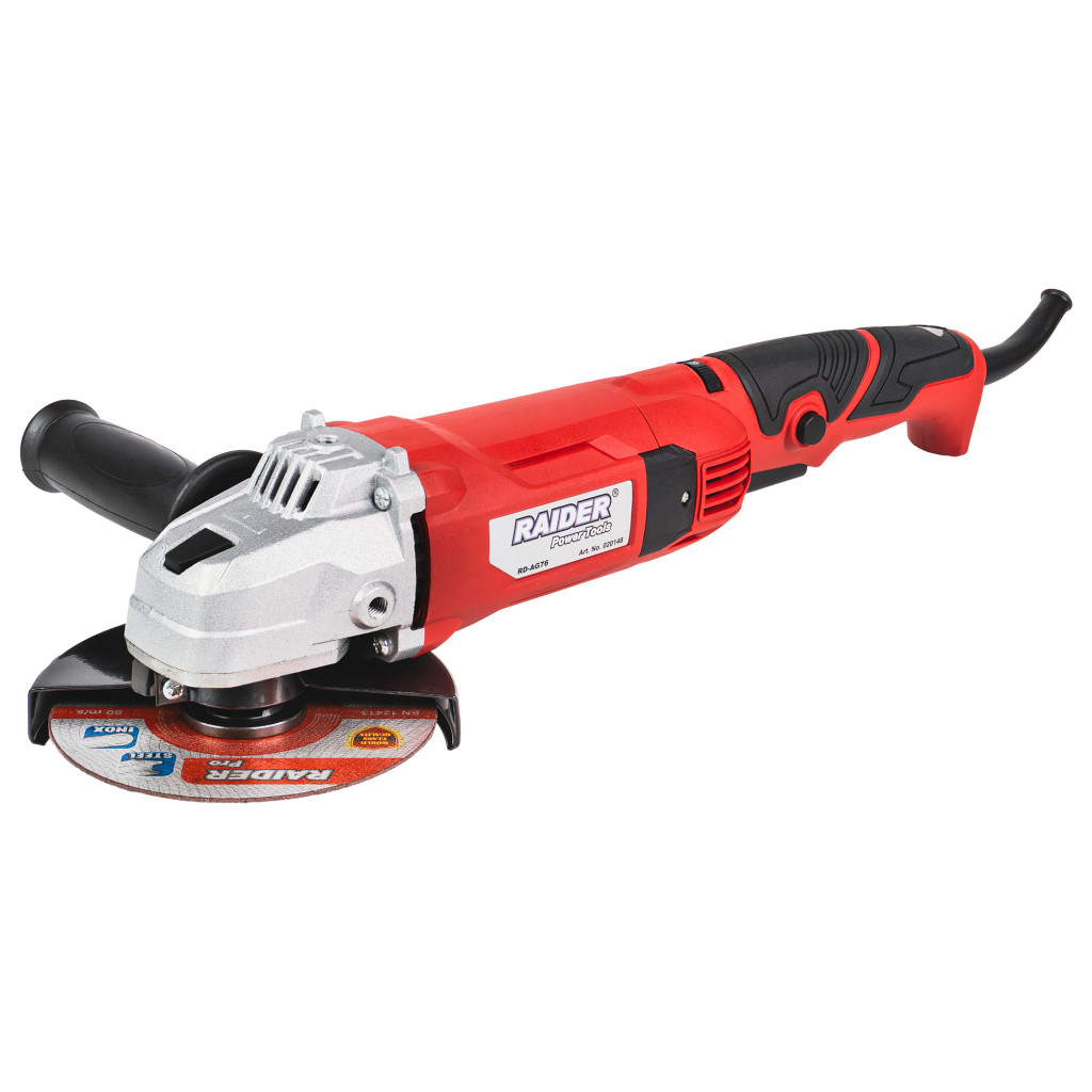 Ъглошлайф 125mm 900W рег. обороти RAIDER RD-AG76 – Raider Power Tools – снимка 1