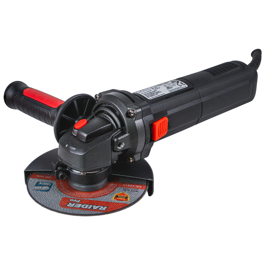 Ъглошлайф 125mm 750W RAIDER PRO RDP-AG80 Black Edition – Raider Pro – снимка 1