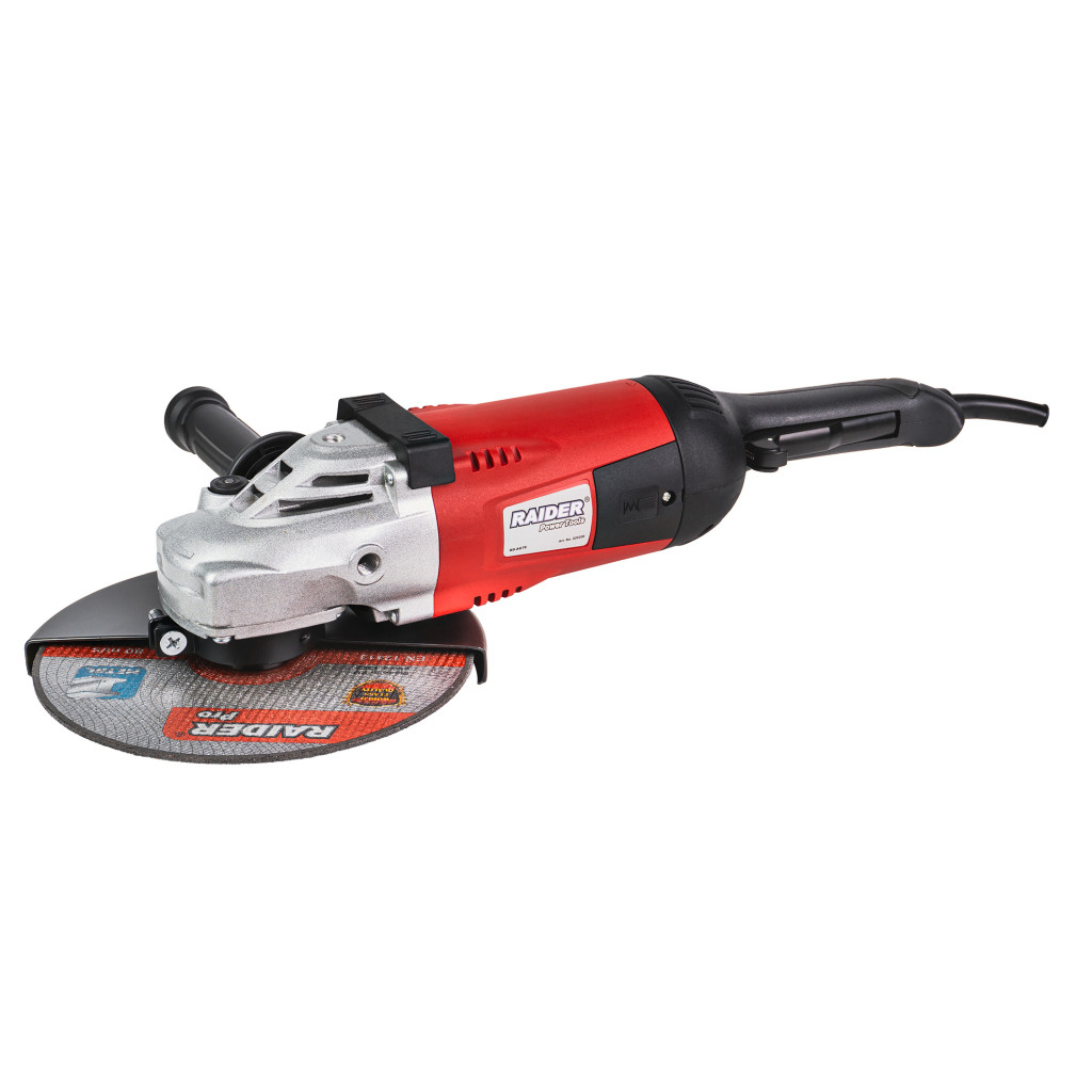 Ъглошлайф 230mm 2400W с плавен старт RAIDER RD-AG78 – Raider Power Tools – снимка 1