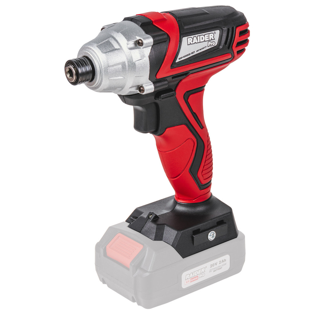 R20 Винтоверт ударен Hex 1/4" 140Nm Solo RAIDER PRO RDP-KHID20 – Raider Pro – снимка 1