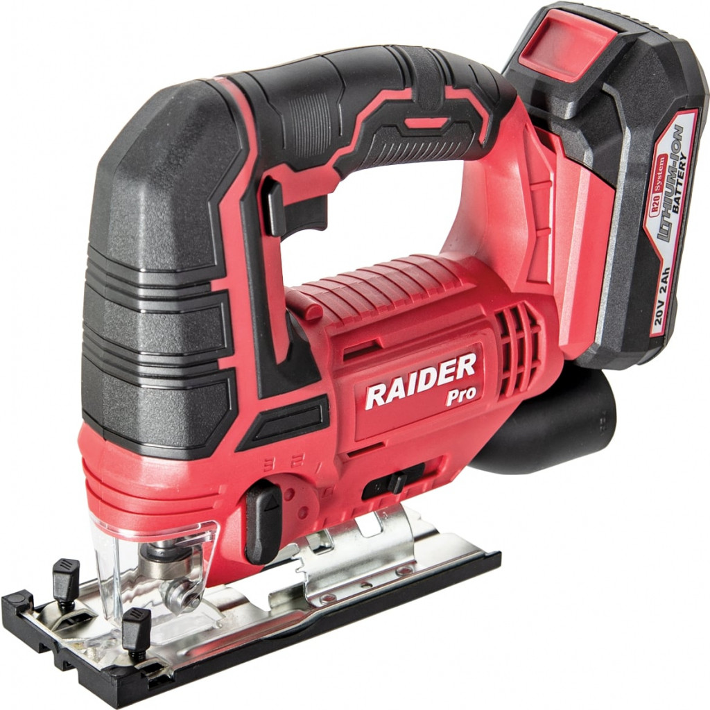 R20 Прободен трион акум. quick 80mm 20V 2Ah 1h RAIDER PRO RDP-SJS20