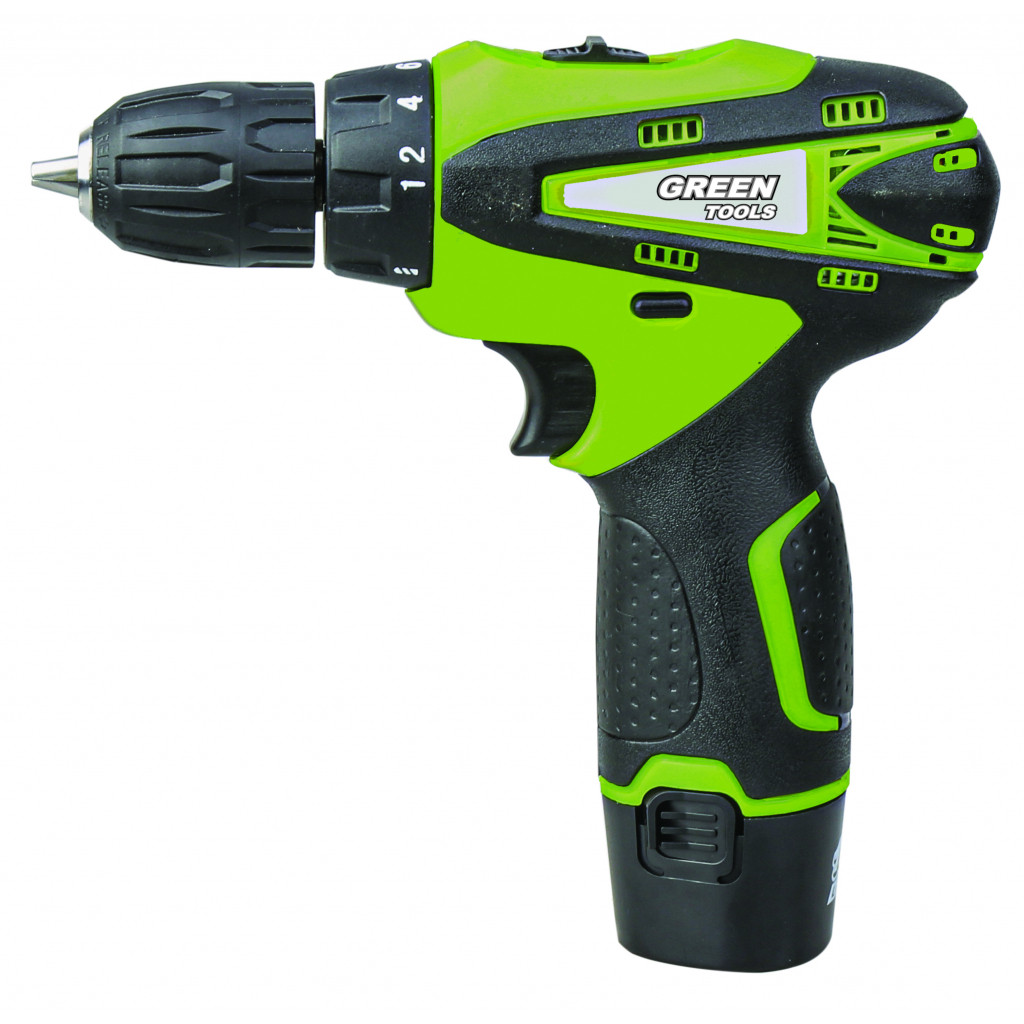 Бормашина акум. Li-ion 12V 2-ск. 1500mAh GREEN TOOLS GT-CDL32 GT – Green Tools – снимка 1