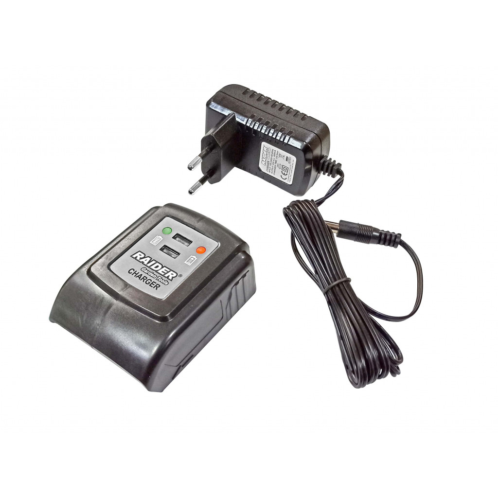 Зарядно акум. 5 часа Li-ion 18V RAIDER RD-GTL22 RAIDER RD-HTL04 RAIDER RD-CBL04 – Raider Power Tools – снимка 1