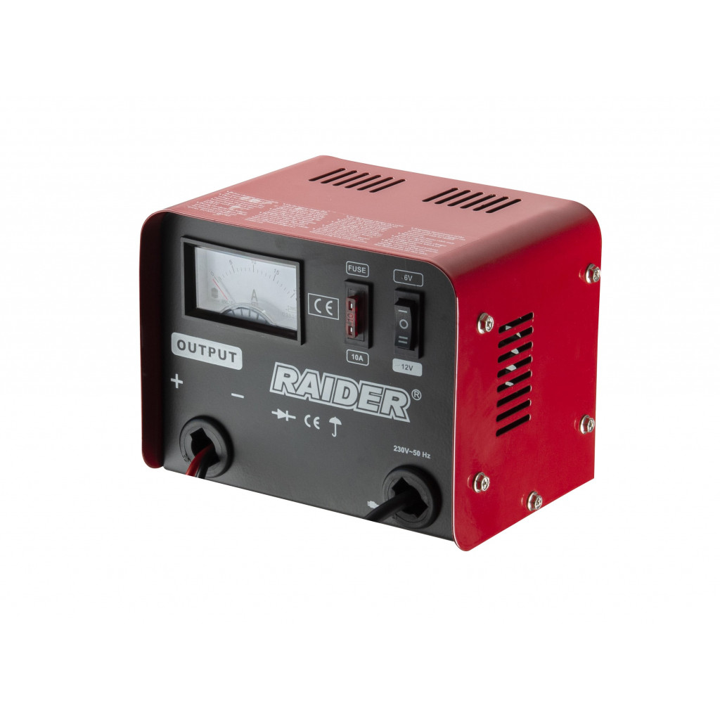 Зарядно за акумулатор 6/12V 5A RAIDER RD-BC05 – Raider Power Tools – снимка 1