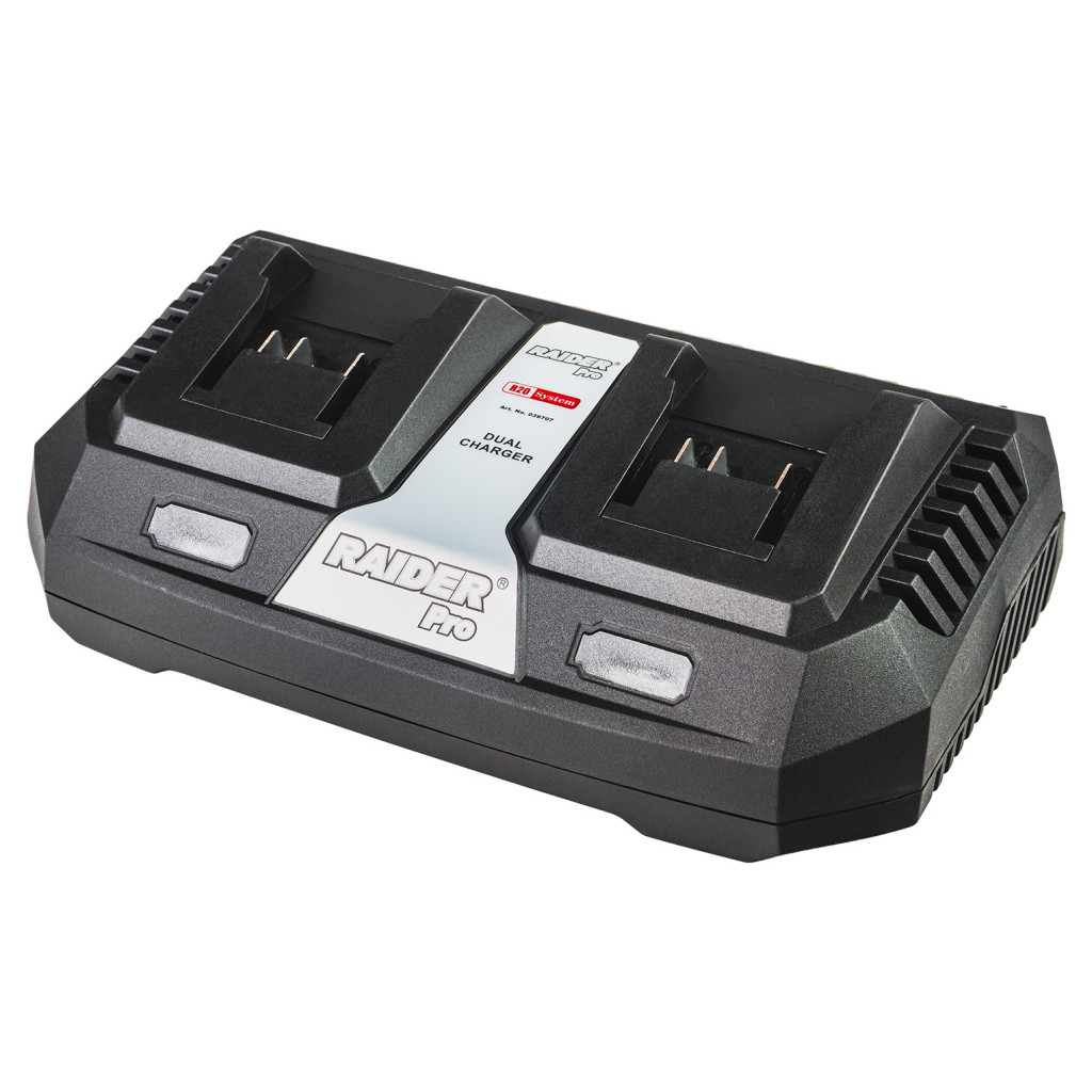 R20 Зарядно двойно за серията RAIDER PRO RDP-R20 System 2x3A – Raider Pro – снимка 1