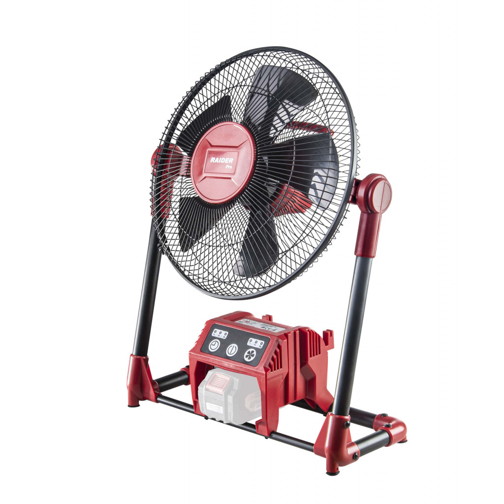 R20 Вентилатор акум. & 230V 300mm LED Solo RAIDER PRO RDP-SWF20