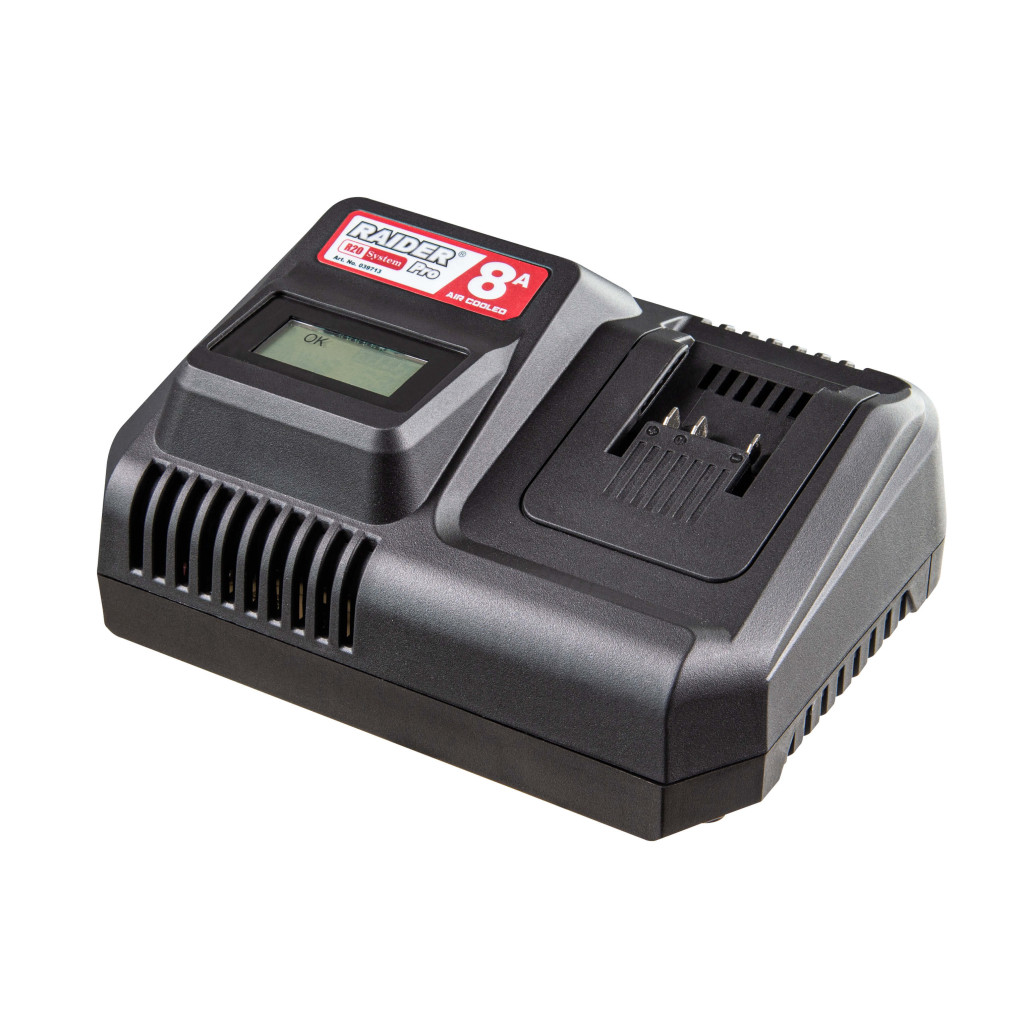 R20 Бързо зарядно 8A с охлаждане за серията RAIDER PRO RDP-R20 System – Raider Pro – снимка 1