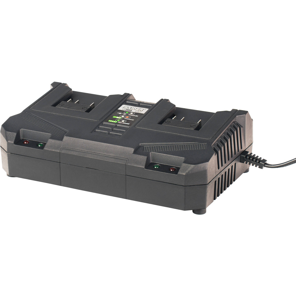 R20 Зарядно двойно 4A за серията RAIDER PRO RDP-R20 System – Raider Pro – снимка 1