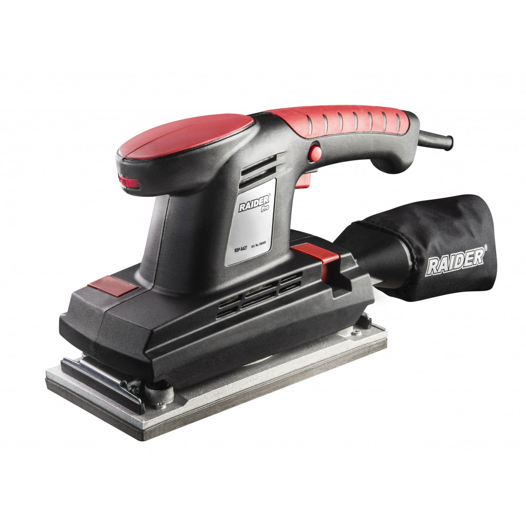 Виброшлайф 380W 115х230mm рег. обор. RAIDER PRO RDP-SA27 Black edition – Raider Pro – снимка 1