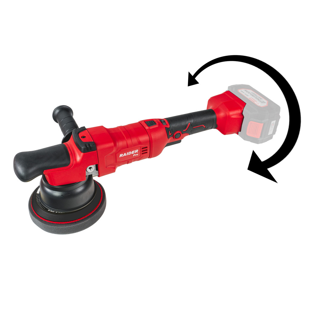 R20 Полирмашина безчеткова Dual Action Ø125mm Solo RAIDER PRO RDP-JPC20 – Raider Pro – снимка 1