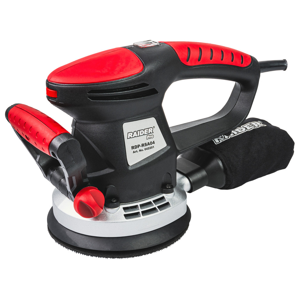 Ексцентършлайф 450W ø150mm рег. обор. RAIDER PRO RDP-RSA04