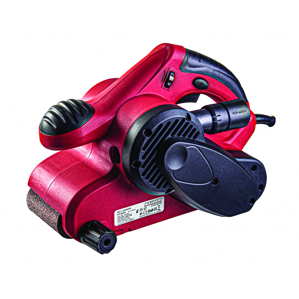 Шлайф лентов 950W 75х533mm рег.обороти RAIDER RD-BS06 – Raider Power Tools – снимка 1