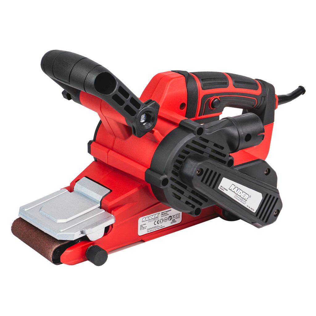 Шлайф лентов 900W 75х533mm рег. обор. стяги RAIDER RD-BS12 – Raider Power Tools – снимка 1