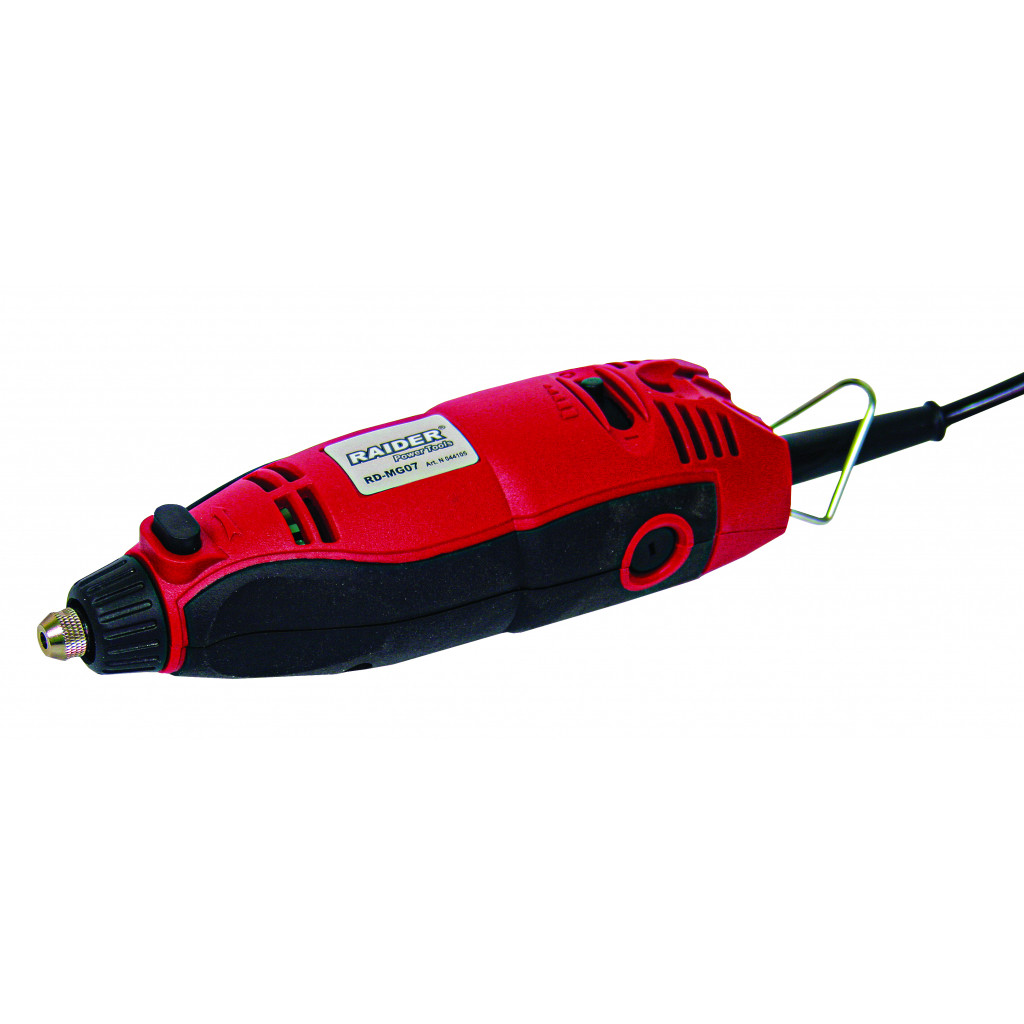 Шлифовалка права 160W 40 аксесоара RAIDER RD-MG07