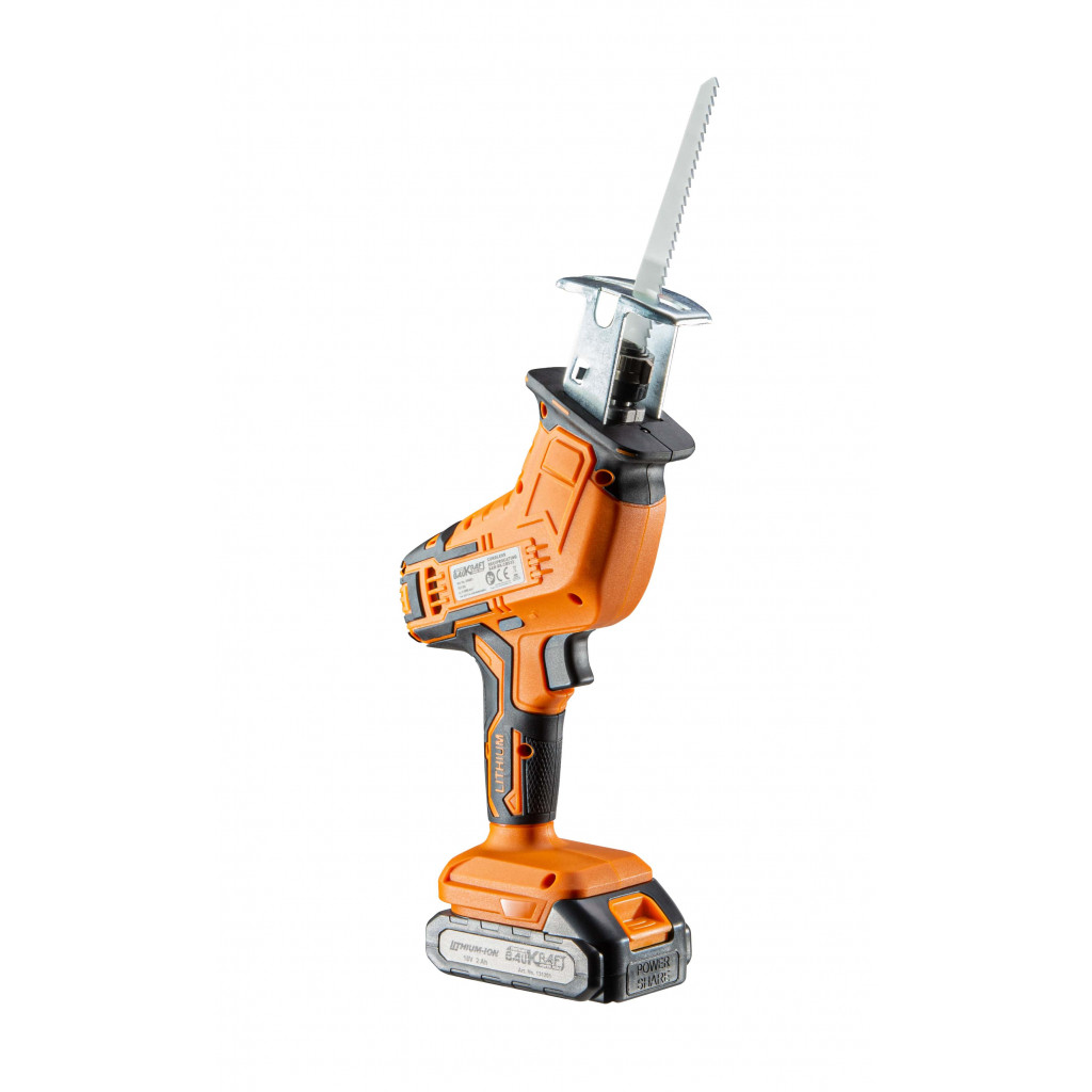 Трион саблен акум. 18V 2Ah quick в куфар BAUKRAFT BK-CRS33 Set