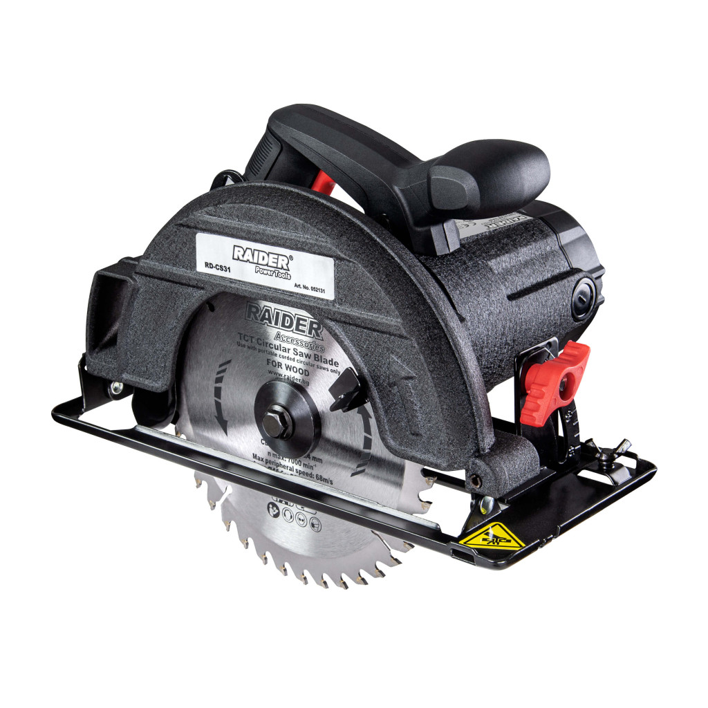 Циркуляр ръчен Ø185mm 1300W RAIDER RD-CS31 – Raider Power Tools – снимка 1