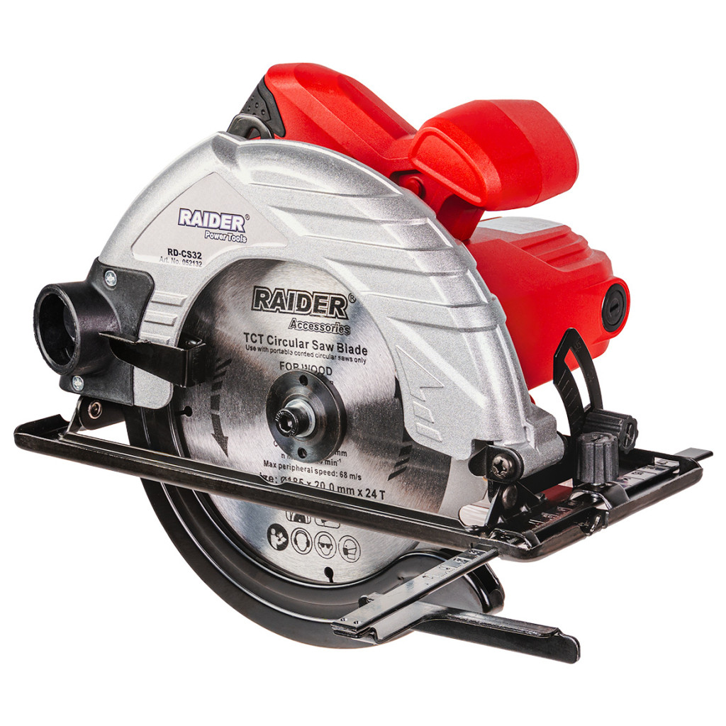 Циркуляр ръчен Ø185mm 1200W RAIDER RD-CS32 – Raider Power Tools – снимка 1