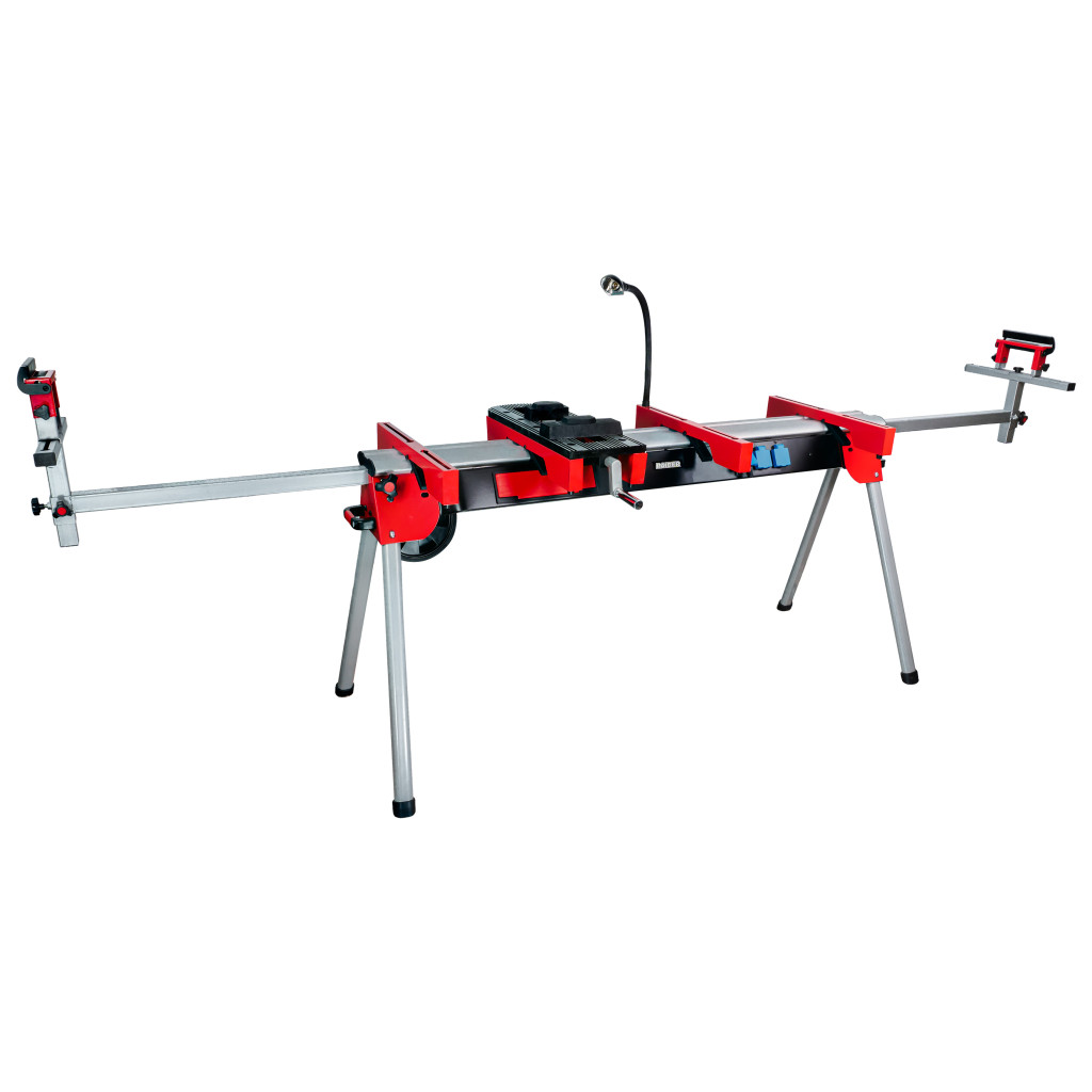 Стойка за настолни машини max. 2,8m x 82cm LED – Raider Power Tools – снимка 1