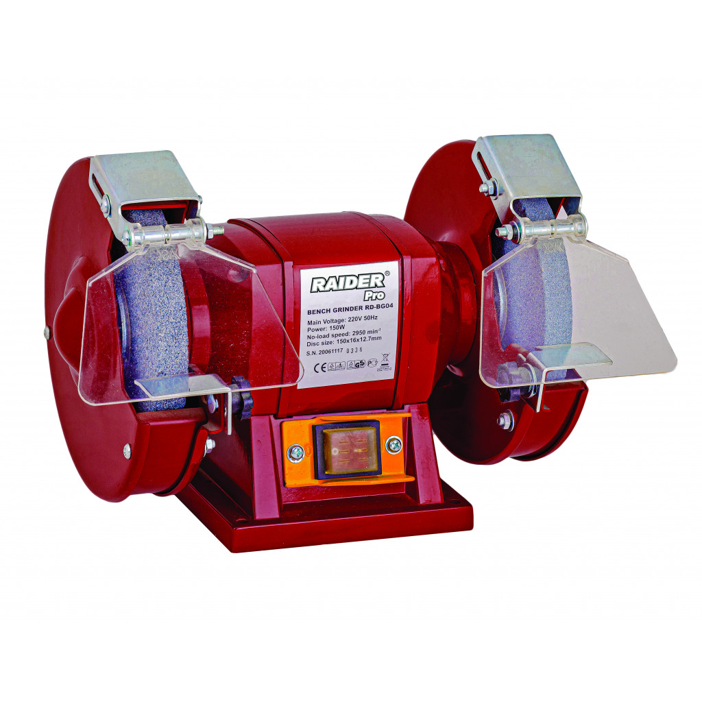 Шмиргел 250W ø150mm RAIDER PRO RDP-BG04
