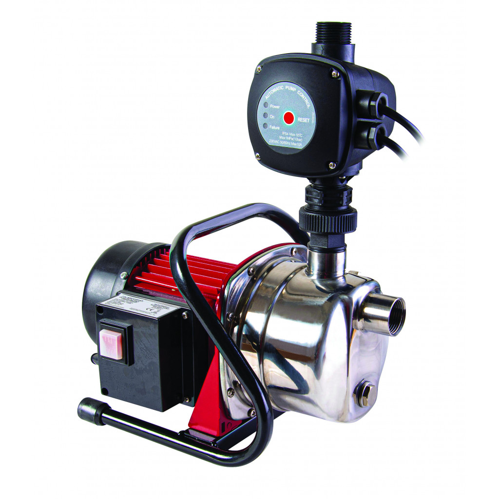 Помпа с електронен пресостат 1200W 64L/min RAIDER RD-WP17