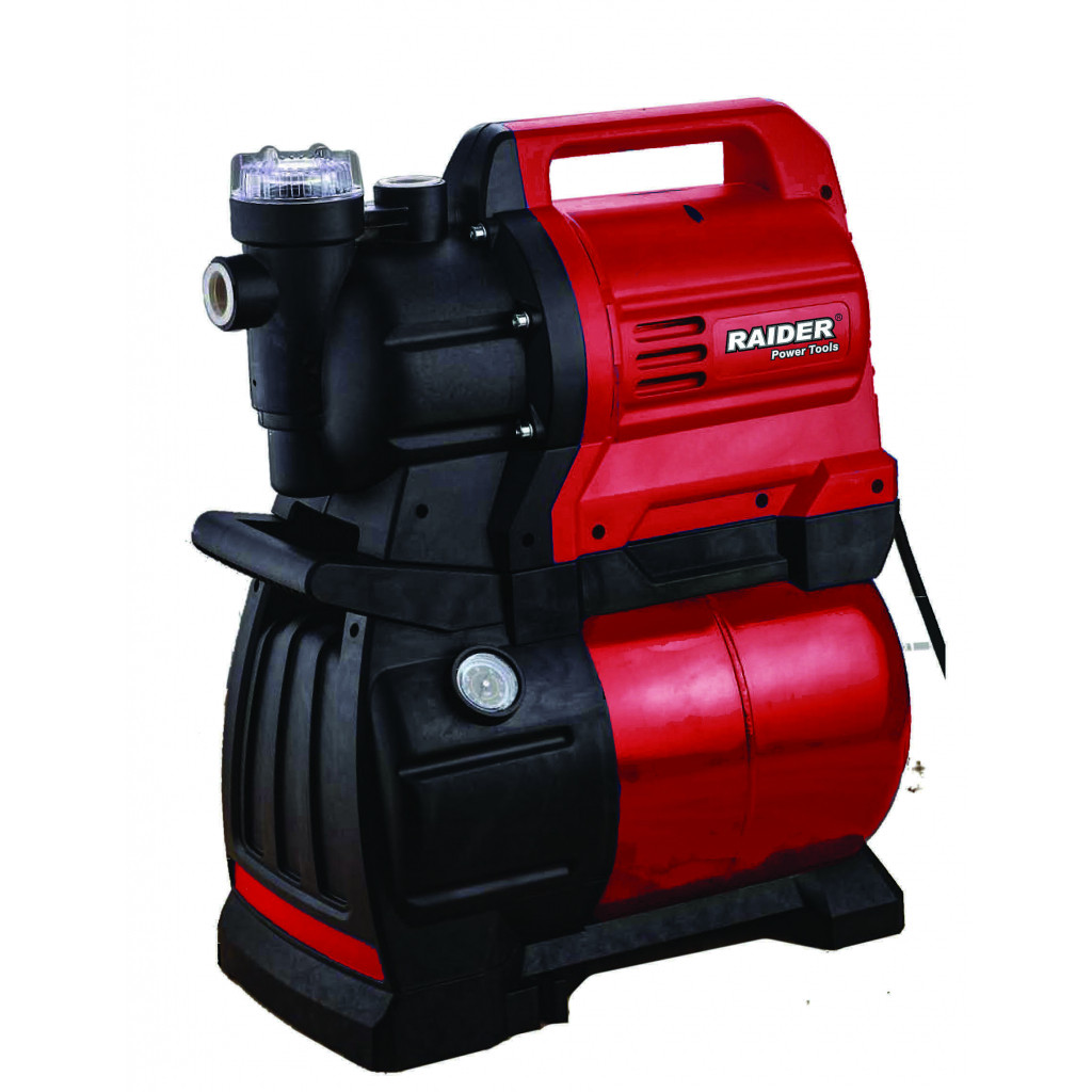 Хидрофор 1300W 1" max 75L/min 3bar 48m RAIDER RD-WP1300 – Raider Garden Tools – снимка 1
