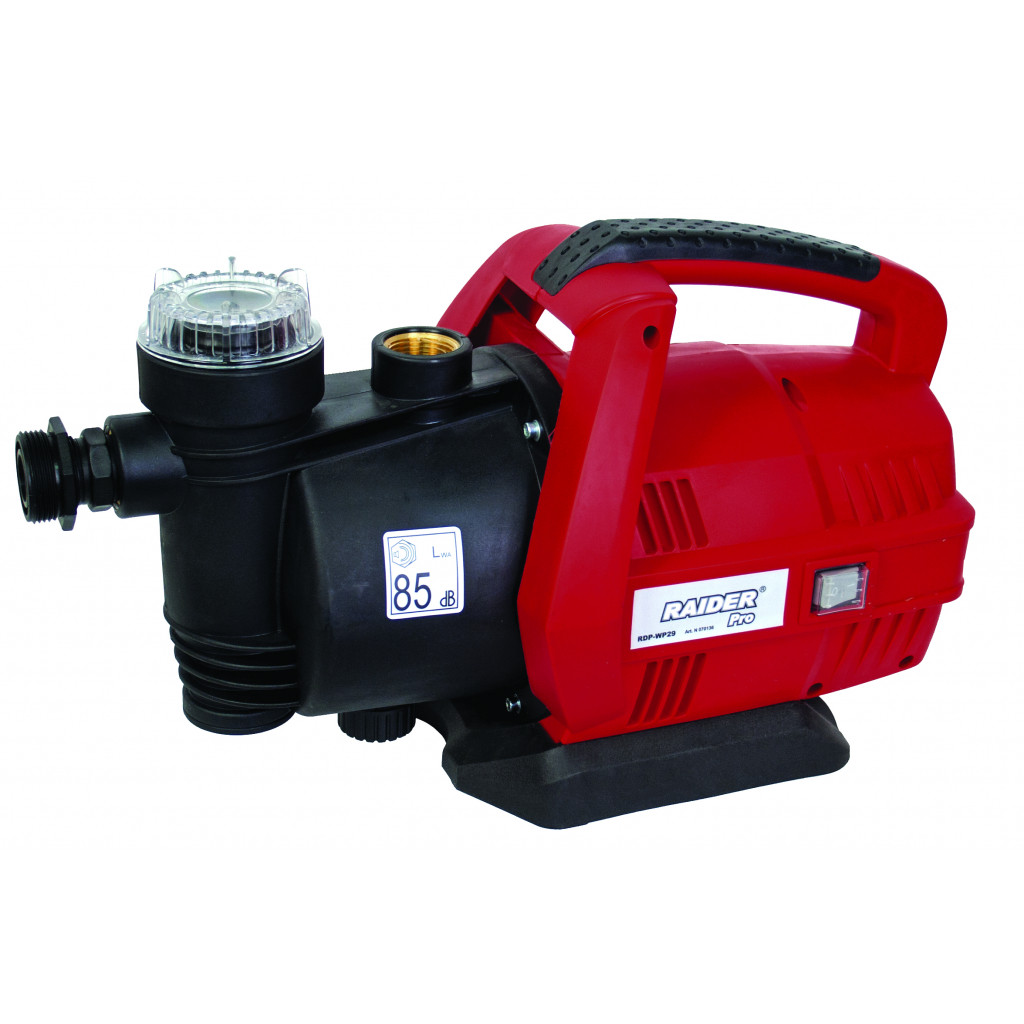 Помпа водна 650W 1 max 63L/min 38m RAIDER PRO RDP-WP29