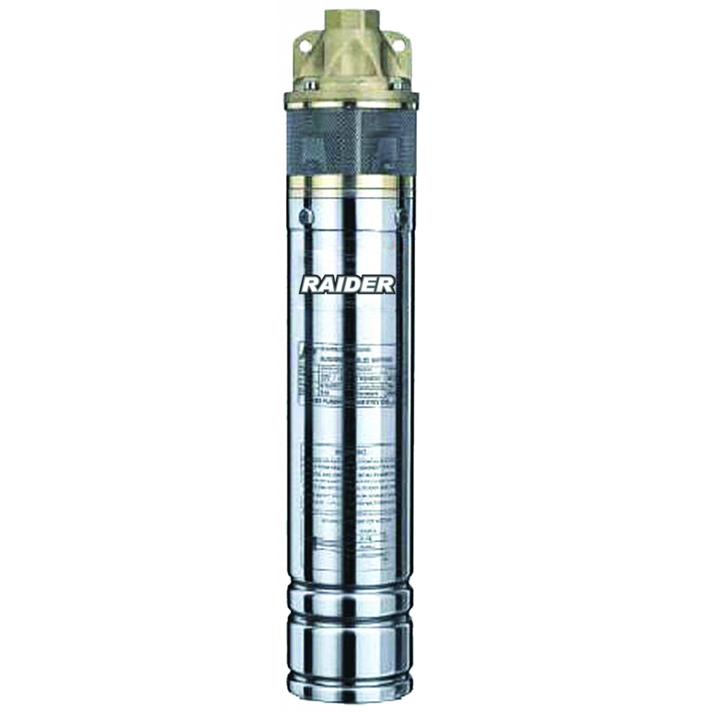 Помпа водна дълбочинна 750W 1" 40L/min 60m RAIDER RD-WP41 – Raider Garden Tools – снимка 1