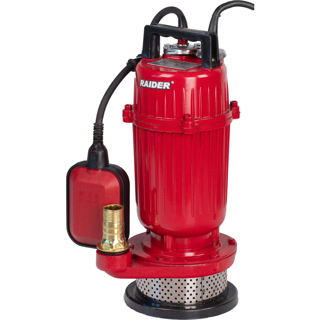 Помпа водна потопяема 550W 1" 50L/min 17m 8m кабел RAIDER RD-CAWP51 – Raider Garden Tools – снимка 1
