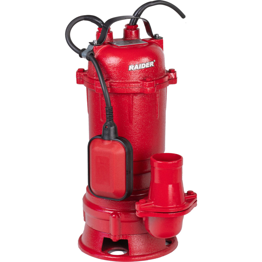 Помпа водна за мръсна вода 750W 2" 200L/min 9m RAIDER RD-CAWP54 – Raider Garden Tools – снимка 1