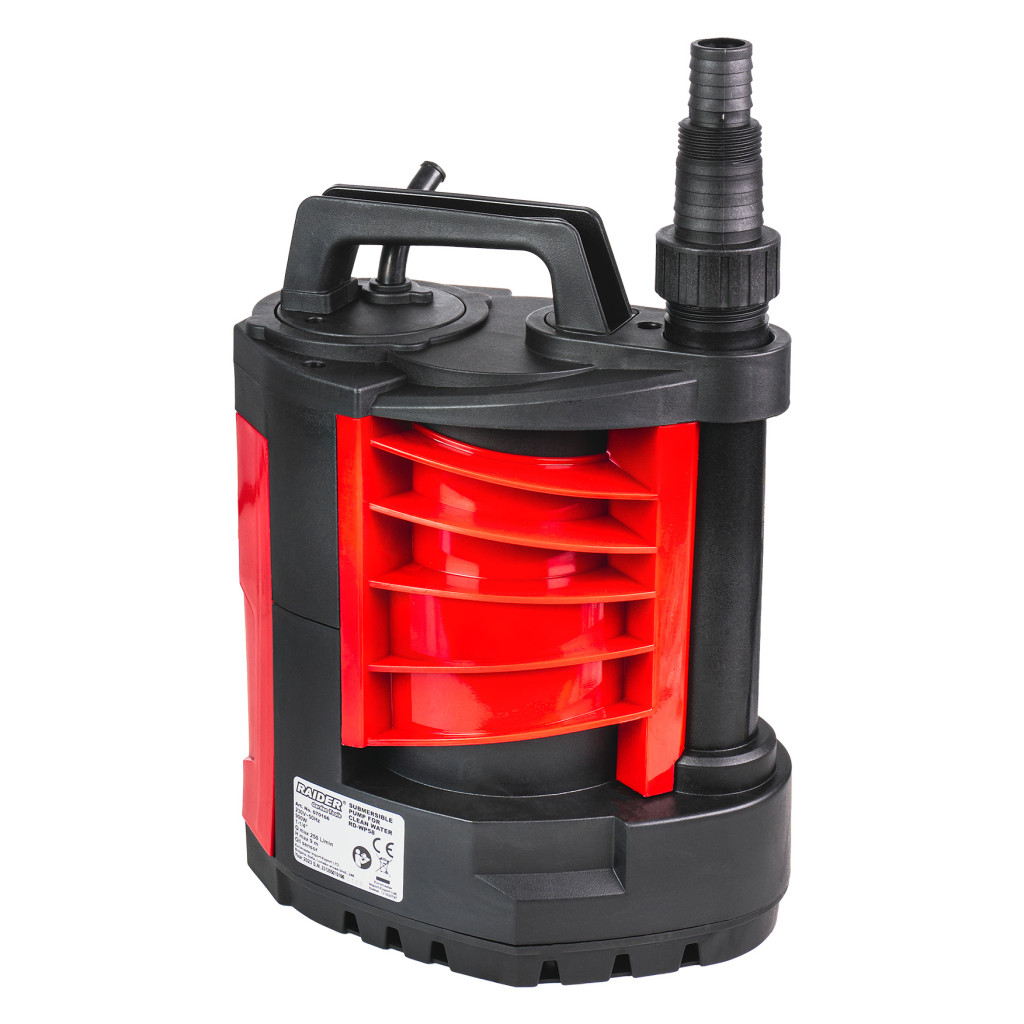 Помпа потопяема 900W 1-1/4"250L/min 9m сензор RAIDER RD-WP58 – Raider Garden Tools – снимка 1