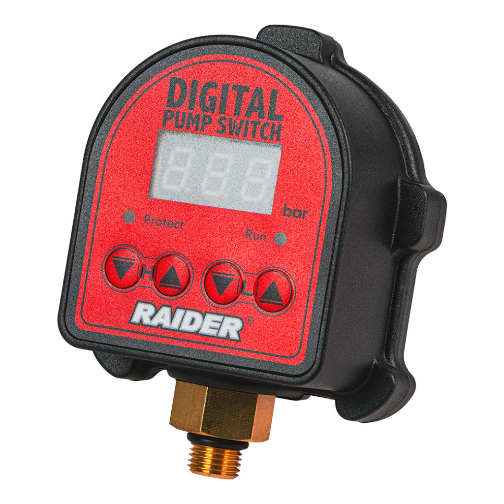 Пресостат електронен 1.5kW 1/4" 80°C Digital RD-EPC06 – Raider Garden Tools – снимка 1