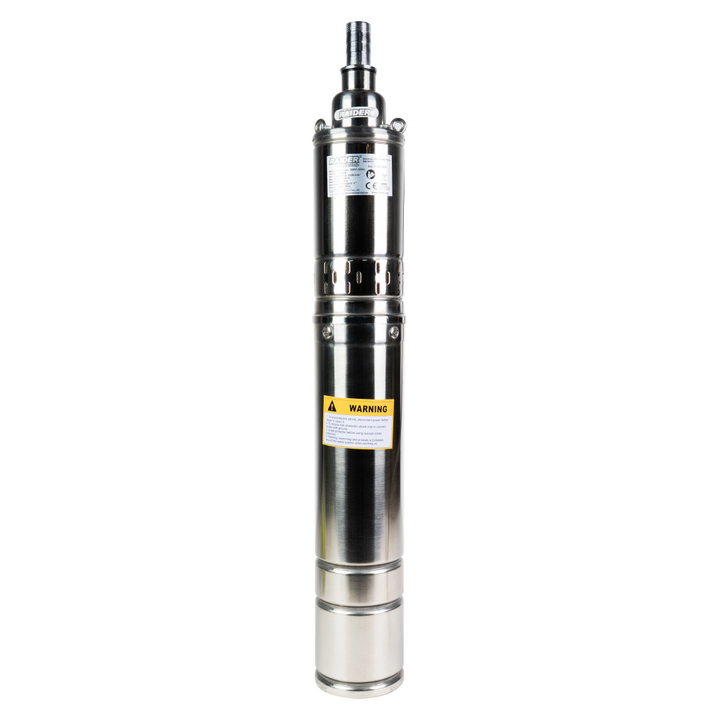 Помпа водна винтова 1200W 1" 2700L/h 136m 20m кабел RD-WP75 – Raider Garden Tools – снимка 1