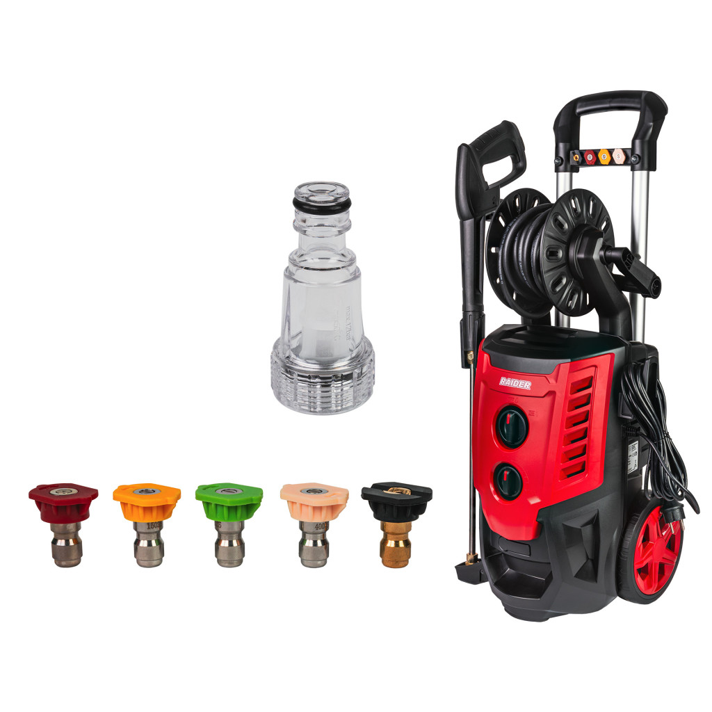 Водоструйка безчеткова 2500W 19.5MPa 7.8L/min RAIDER PRO RDP-HPC14 – Raider Garden Tools – снимка 1