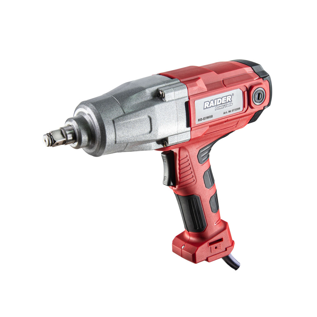Гайковерт ударен 1/2" 950W 500Nm LED в куфар RAIDER RD-EIW08 – Raider Power Tools – снимка 1