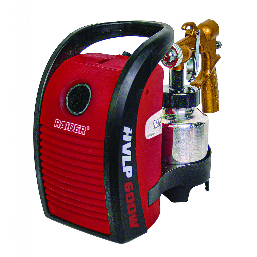 Пистолет за боя 600W ø1.8mm 1L компр.мет.пистолет RAIDER RD-SGC04