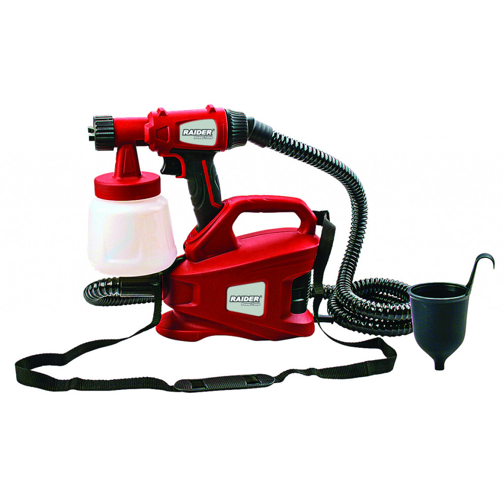 Пистолет за боя 600W ø2.5mm 900ml компресор RAIDER RD-SGC06