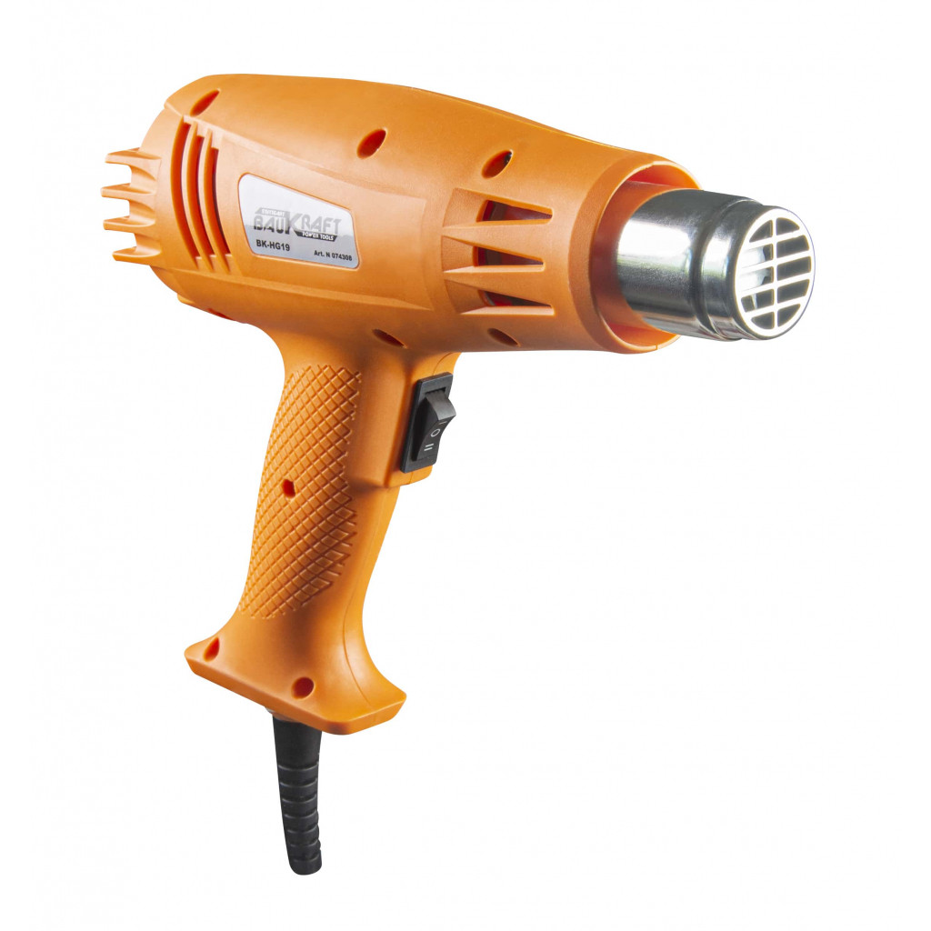 Пистолет за горещ въздух 2000W 2степ. BAUKRAFT BK-HG19