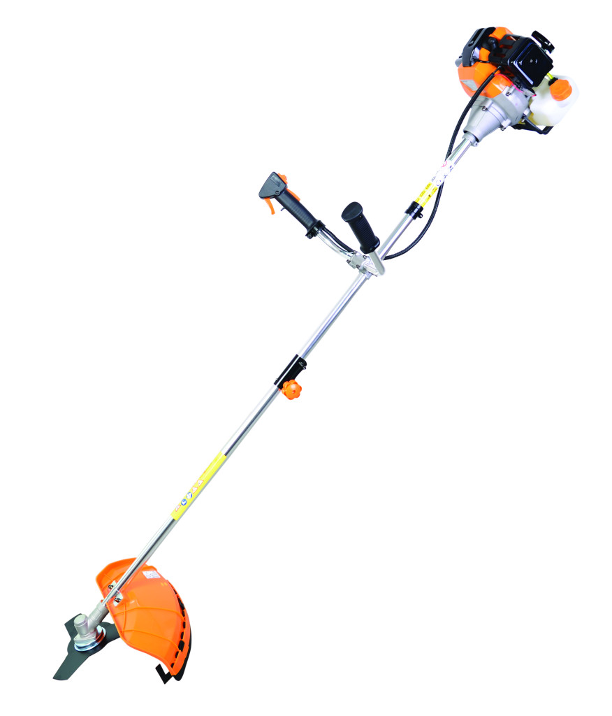 Коса бензинова с нож и корда сгъваема 1.5kW BK-GBC16 Orange – Raider Garden Tools – снимка 1
