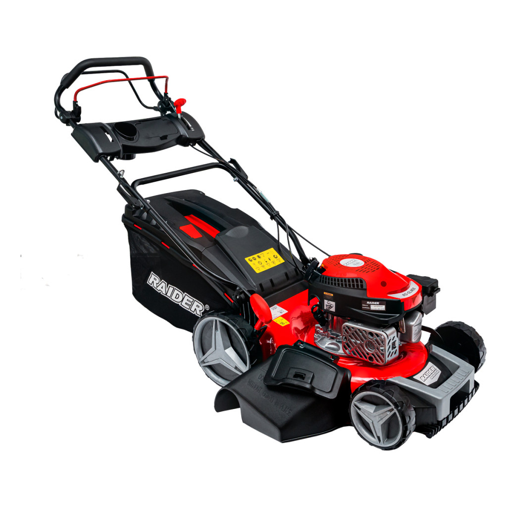 Косачка бенз.самоход 2.5kW (3.4hp) 46cm 18" 60L 4в1 RAIDER RD-GLM08 – Raider Garden Tools – снимка 1