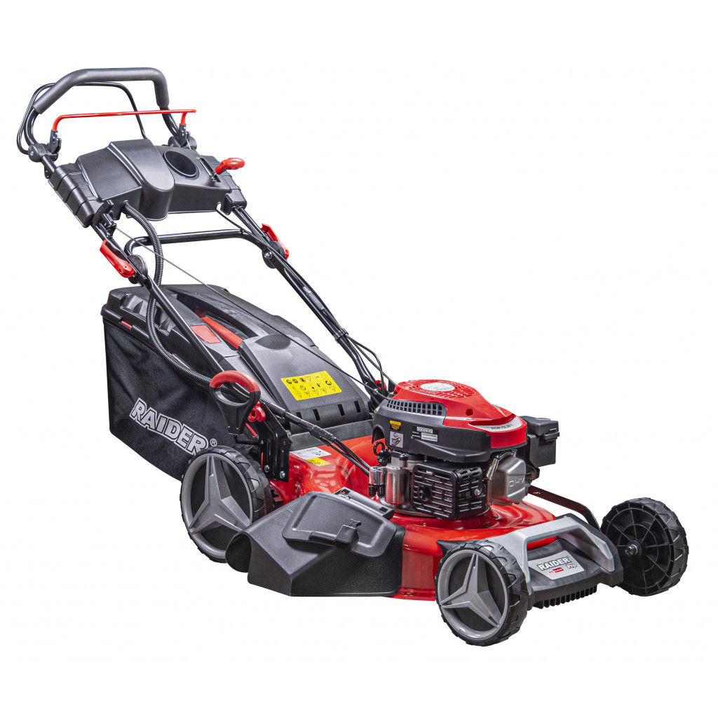 Косачка бенз. самоход 3.7kW 53cm 21" 70L 2500m2 RAIDER PRO RDP-GLM11 – Raider Garden Tools – снимка 1