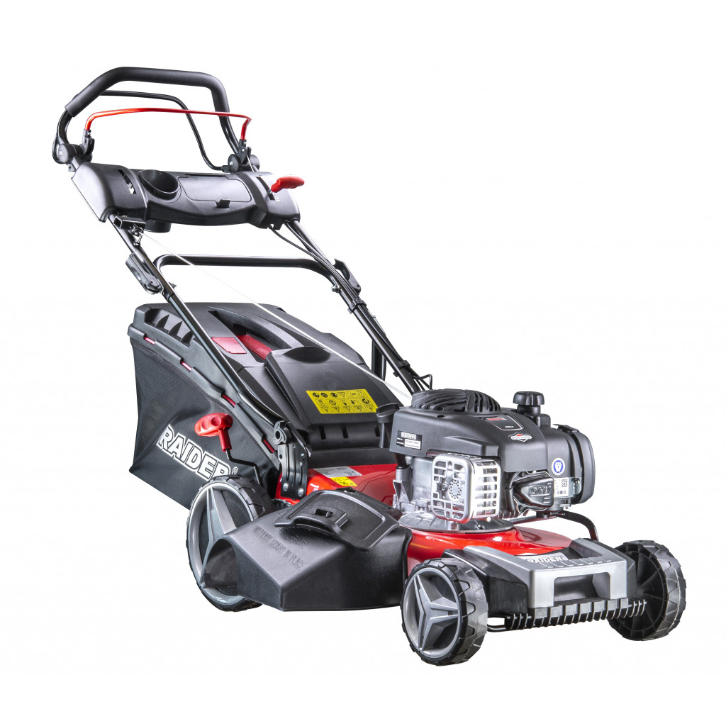Косачка бенз. самоход 1.7kW 46cm 18" 60L 1600m2 RAIDER RD-GLM05W – Raider Garden Tools – снимка 1