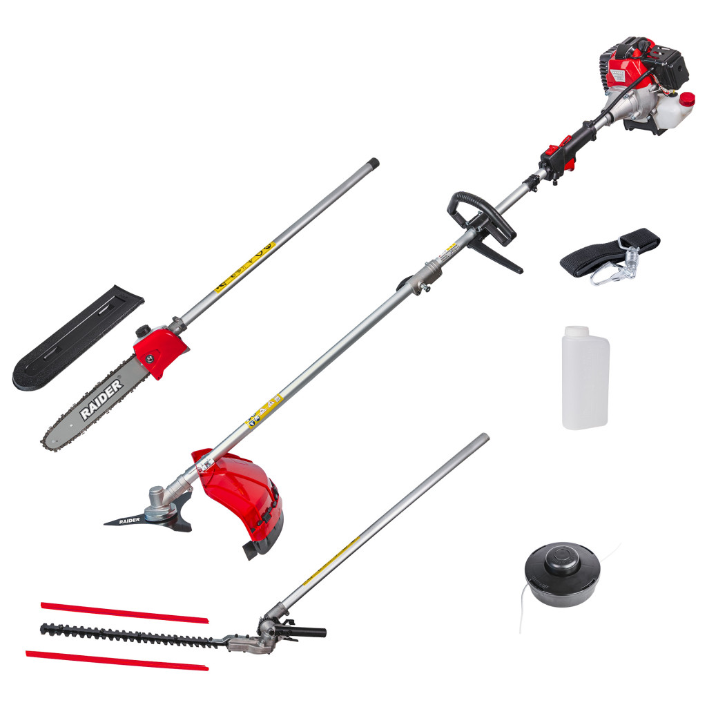 Коса бензинова с нож и корда сгъваема 4в1 2.2kW RAIDER RD-GBC25 – Raider Garden Tools – снимка 1
