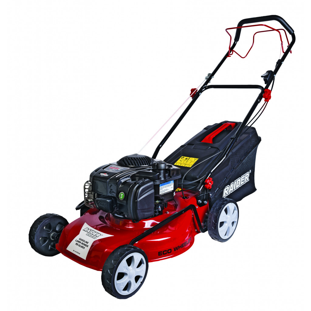 Косачка бенз. самоход B&S 125cc 1.7kW 46cm 60L 4в1 RAIDER RD-GLM05W – Raider Garden Tools – снимка 1
