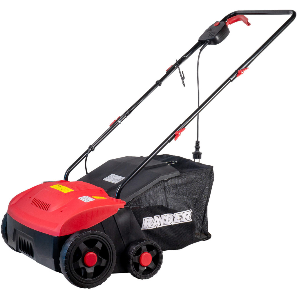 Аератор 2в1 1400W 32cm 30L 2 вала RAIDER RD-ESC01 – Raider Garden Tools – снимка 1