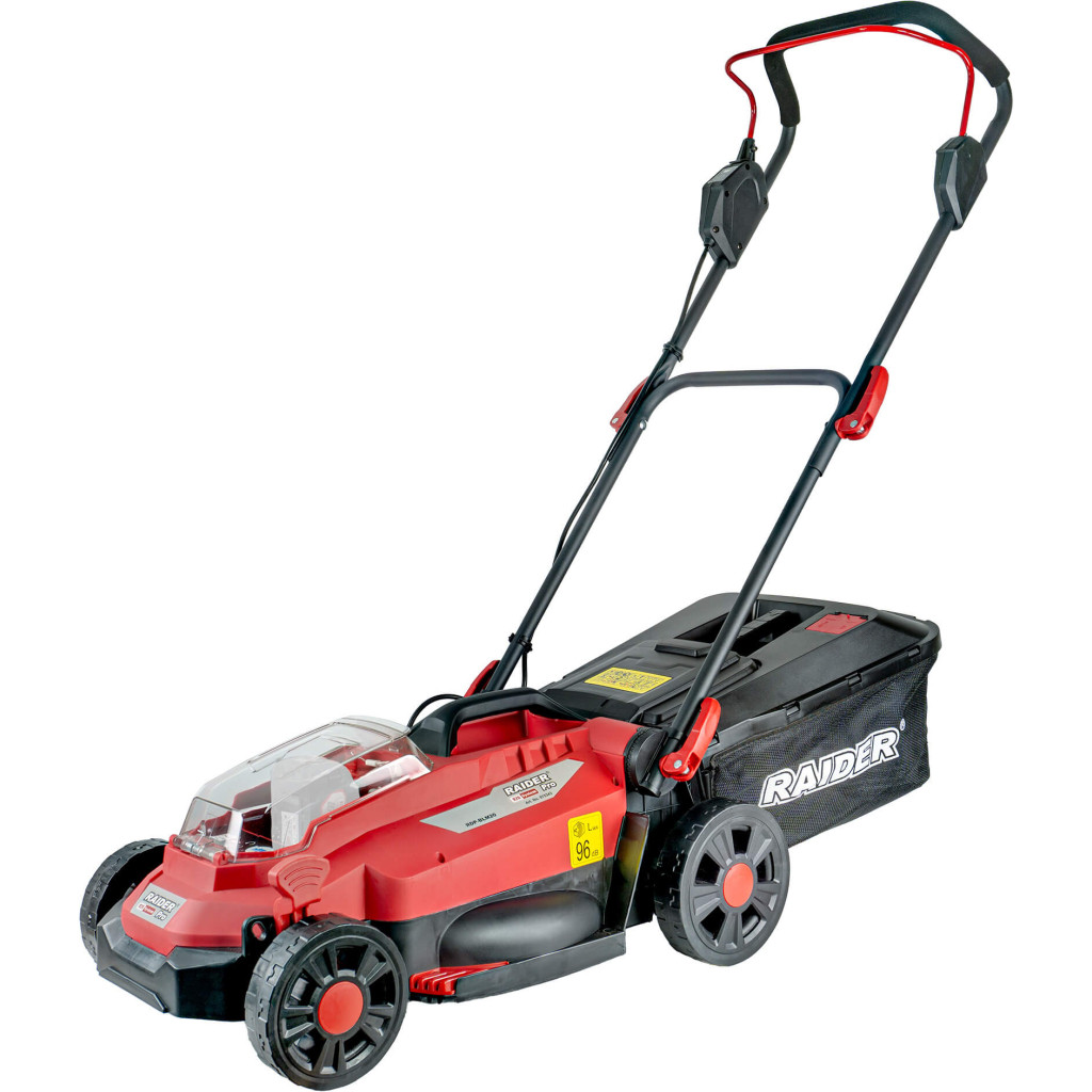 R20 Косачка безч. 33cm 35L 5нива Solo 150m2 RAIDER PRO RDP-BLM20 – Raider Garden Tools – снимка 1
