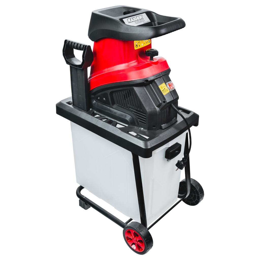 Клонотрошачка 2500W 45mm с кош 60L RAIDER RD-ESH03 – Raider Garden Tools – снимка 1