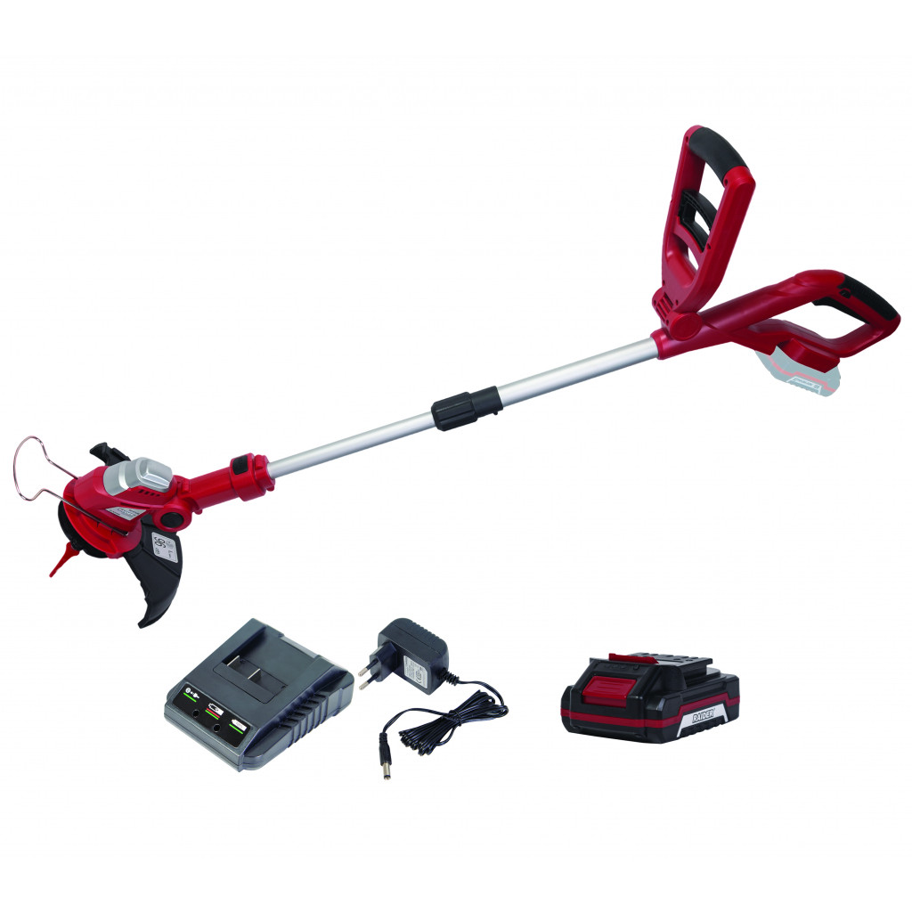 Комплект Косачка-тример Li-ion 18V 1.3 Ah 250mm RAIDER RD-GTL22 – Raider Garden Tools – снимка 1