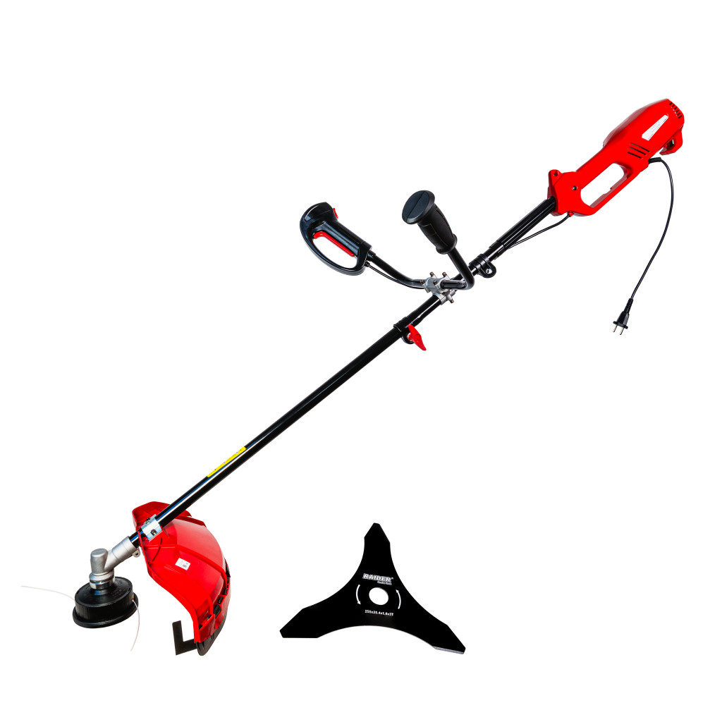 Коса електр. с нож и корда сгъваема 1.6kW RD-EBC14 – Raider Garden Tools – снимка 1