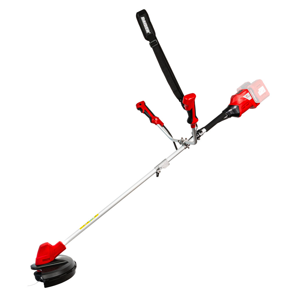 R20 Коса безчеткова нож и корда сгъваема 40V Solo RDP-SBC20 – Raider Garden Tools – снимка 1